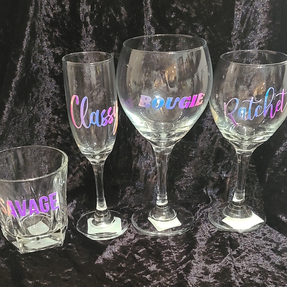 Savage Wine glass set